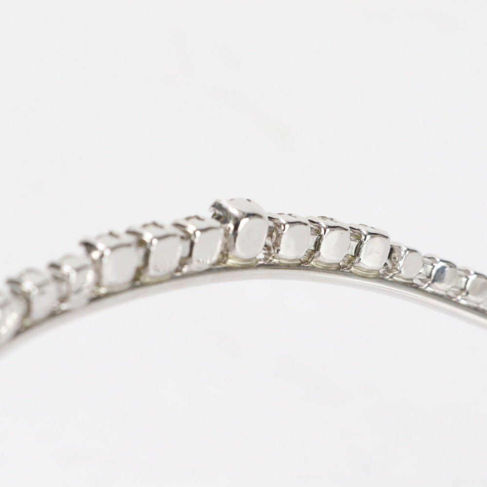 Louis Vuitton Headband Rhinestone Hairband Silver Hair Women's - Picture 7 of 8